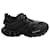 First Sneakers Track di Balenciaga in Mesh e Nylon Nero  ref.679421