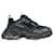 Balenciaga Mens Triple S Faded Sneakers Black  ref.679430