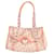 Dior Romantique Trotter Monogram Flap Bag aus rosafarbenem Leder Pink  ref.679456