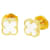 Brincos Van Cleef & Arpels Sweet Alhambra Madrepérola Dourado Ouro amarelo  ref.679718