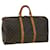 Louis Vuitton Keepall 50 Brown Cloth  ref.679879