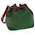 LOUIS VUITTON Epi Petit Noe Bicolor Shoulder Bag Green Red M44147 LV Auth ai476 Leather  ref.680180