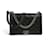 Chanel BOY LARGE BAG BLACK SILVER Leather  ref.680226