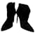 Saint Laurent Janice high heeled ankle boots Black Suede  ref.680270