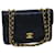 CHANEL Matelasse Chain Flap Shoulder Bag Lamb Skin Navy Gold CC Auth am2602ga Golden Navy blue Leather  ref.680436