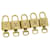 Louis Vuitton padlock 5Set Gold Tone LV Auth 15619 Metal  ref.680442