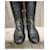 Miu Miu p boots 39 Black Leather  ref.680575