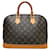 Louis Vuitton Alma Brown Cloth  ref.680683