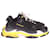 Balenciaga Triple S Sneakers in Black Yellow Polyester  ref.681034