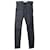 Calça jeans japonesa de corte reto Victoria Beckham em algodão azul Cinza  ref.681103