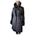Blumarine Coats, Outerwear Black Polyester  ref.681495