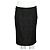 Calvin Klein Gonna a tubino Paisley nera - vista 2