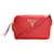 Prada Bandoliera Saffiano Red Leather Cross Body Bag  ref.681598