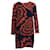 Msgm Mulitcoloured Silk Shift Dress  ref.681603