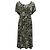 Ann Taylor Kleid mit schwarzem und cremefarbenem Muster