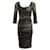 Dolce & Gabbana Vestido de seda con estampado de leopardo  ref.681708