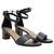 Kelly Hermès Sandali alla caviglia in pelle Manegè Nero