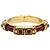 Etro Bracciale in oro rosso e resina