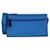 Bottega Veneta Fluid Messenger Crossbody Blue Leather  ref.682283