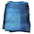 Louis Vuitton Schal in Blau und Silber Hellblau Metall  ref.682477