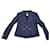 CHANEL nachtblauer Anzug aus Baumwolle/Seide T44 wie neu + Hülle Marineblau  ref.682481