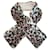 KENZO ultra-soft leopard faux fur and wool scarf Multiple colors  ref.682484