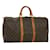 Louis Vuitton Monogram Keepall 50 Boston Bag M41426 LV Auth pt5030 Cloth  ref.682560