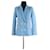 Jacket Sandro 36 Blue Cotton  ref.682968