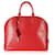 Louis Vuitton Red Epi Alma Gm Rosso Pelle  ref.683027