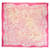 Lanvin Summer Wave Logo-Schal Pink  ref.683078
