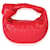 Bottega Veneta Rojo Intrecciato Leather Jodie Roja Cuero  ref.683247