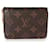 Portamonete Zippy in tela con monogramma Louis Vuitton Marrone  ref.683258