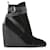 Louis Vuitton Crossroads Ankle Boots aus schwarzem Wildleder mit Keilabsatz Schweden  ref.683592