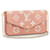 Louis Vuitton LV pink leather Felicie pochette  ref.683719