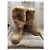 Car Shoes nuevas botas de piel Beige - vista 2