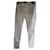 Armani Jeans Pantalones Blanco roto Algodón  ref.683757