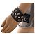 BRACELET CUIR NYLON NOIR MCM - vue 6