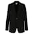 Bottega Veneta Oversized Double-Breasted Blazer Black Wool  ref.684211