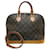 Louis Vuitton Alma Brown Cloth  ref.684300