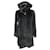 Max Mara black alpaca and wool coat  ref.684442