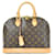 Louis Vuitton Alma Brown Cloth  ref.684547