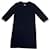 Cambon Chanel Dresses Navy blue Cotton Wool  ref.685082