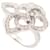 LOUIS VUITTON LES ARDENTES FLOWER RING 50 WHITE GOLD 18K AND DIAMONDS RING Silvery  ref.685193
