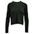 Sandro Paris Knitwear Pullover With Zip in Green Wool Olive green  ref.685366