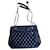 Chanel Big bag Navy blue Leather  ref.685614