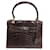 Autre Marque handbag Dark brown Leather  ref.685628