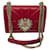 Dolce & Gabbana Sac à bandoulière moyen de la ligne Devotion Cuir Rouge  ref.685654