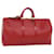 Louis Vuitton Keepall 50 Red Leather  ref.685741