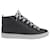 Balenciaga Arena High Top Sneakers aus schwarzem Leder  ref.685748