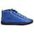 Zapatillas altas Balenciaga Arena de piel de cordero azul Cuero  ref.685749